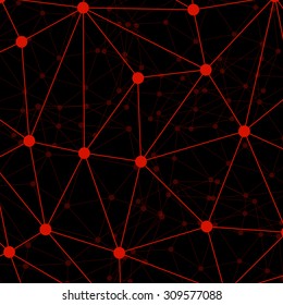 Abstract polygonal sphere background. Futuristic style card. Vector illustration. Eps 10