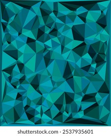 Abstrato quadrado poligonal fundo colorido padrão geométrico design.

