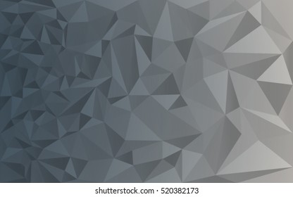 Abstract polygonal steel background