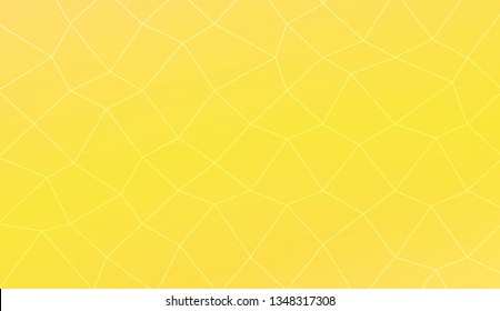 Abstract polygonal template. Decorative design for your idea. Vector illustration. Creative gradient color.