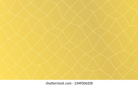 Abstract polygonal template. Decorative design for your idea. Vector illustration. Creative gradient color.