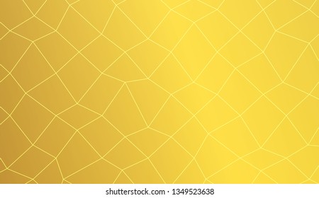 Abstract polygonal template. Decorative design for your idea. Vector illustration. Creative gradient color.