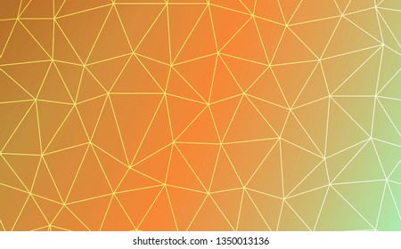 Abstract polygonal template. Decorative design for your idea. Vector illustration. Blur Sweet Dreamy Gradient Color Background