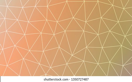 Abstract polygonal template. Decorative design for your idea. Vector illustration. Blur Sweet Dreamy Gradient Color Background