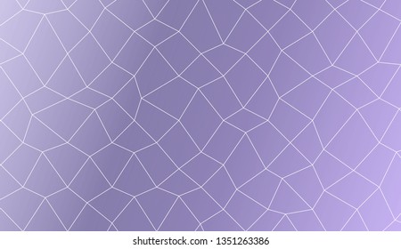 Abstract polygonal template. Decorative design for your idea. Vector illustration. Creative gradient color.