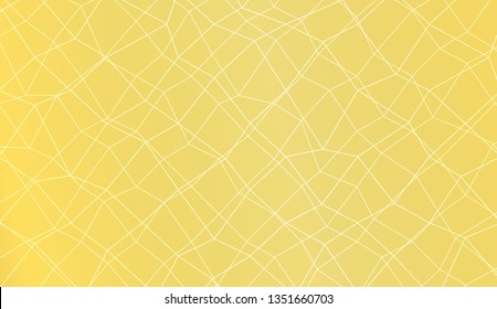 Abstract polygonal template. Decorative design for your idea. Vector illustration. Creative gradient color.