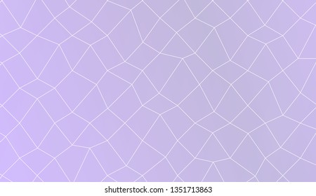 Abstract polygonal template. Decorative design for your idea. Vector illustration. Creative gradient color.