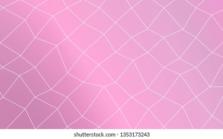 Abstract polygonal template. Decorative design for your idea. Vector illustration. Creative gradient color.