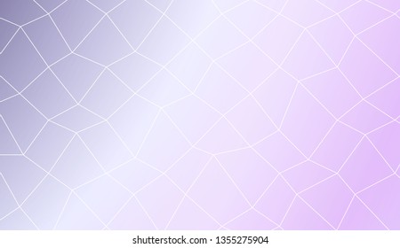 Abstract polygonal template. Decorative design for your idea. Vector illustration. Creative gradient color.