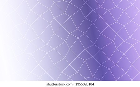 Abstract polygonal template. Decorative design for your idea. Vector illustration. Creative gradient color.