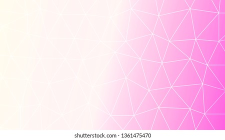 Abstract polygonal template. Design for flyer, wallpaper, presentation, paper. Vector illustration. Creative gradient color