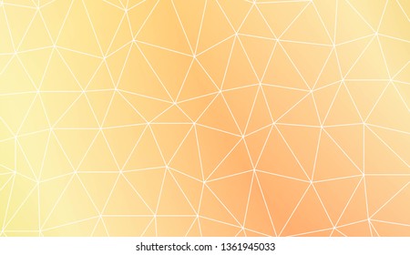 Abstract polygonal template. Design for flyer, wallpaper, presentation, paper. Vector illustration. Creative gradient color