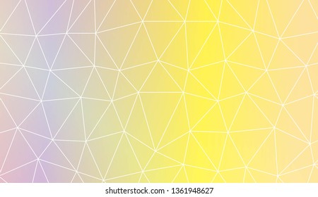 Abstract polygonal template. Design for flyer, wallpaper, presentation, paper. Vector illustration. Creative gradient color