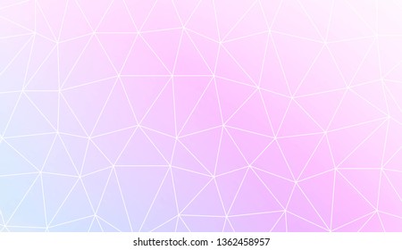 Abstract polygonal template. Design for flyer, wallpaper, presentation, paper. Vector illustration. Creative gradient color