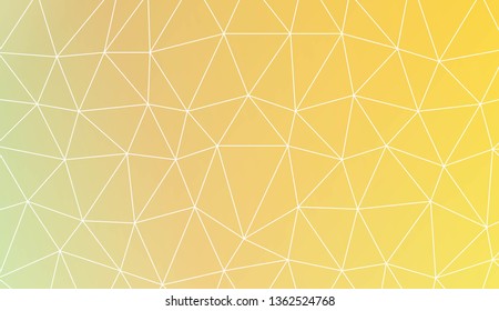 Abstract polygonal template. Design for flyer, wallpaper, presentation, paper. Vector illustration. Creative gradient color