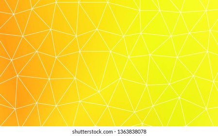 Abstract polygonal template. Design for flyer, wallpaper, presentation, paper. Vector illustration. Creative gradient color