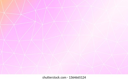 Abstract polygonal template. Design for flyer, wallpaper, presentation, paper. Vector illustration. Creative gradient color