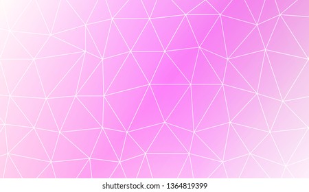 Abstract polygonal template. Design for flyer, wallpaper, presentation, paper. Vector illustration. Creative gradient color
