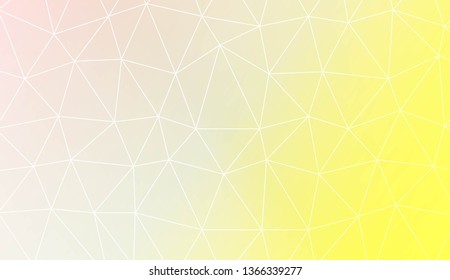 Abstract polygonal template. Design for flyer, wallpaper, presentation, paper. Vector illustration. Creative gradient color