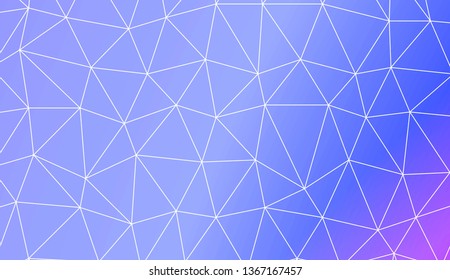 Abstract polygonal template. Design for flyer, wallpaper, presentation, paper. Vector illustration. Creative gradient color