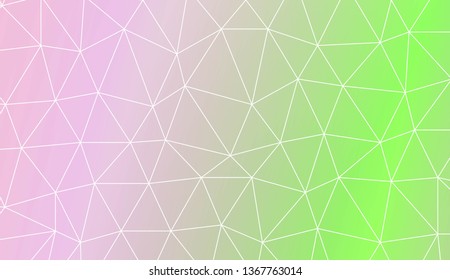 Abstract polygonal template. Design for flyer, wallpaper, presentation, paper. Vector illustration. Creative gradient color