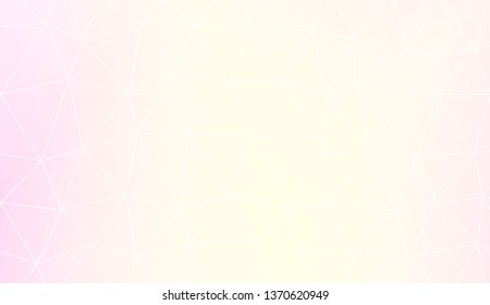 Abstract polygonal template. Design for flyer, wallpaper, presentation, paper. Vector illustration. Creative gradient color