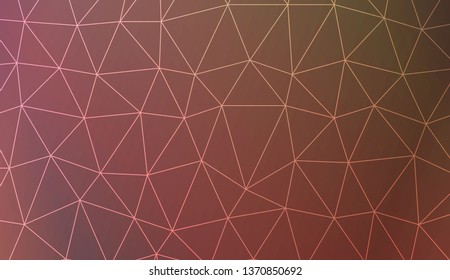 Abstract polygonal template. Design for flyer, wallpaper, presentation, paper. Vector illustration. Creative gradient color
