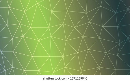 Abstract polygonal template. Design for flyer, wallpaper, presentation, paper. Vector illustration. Creative gradient color