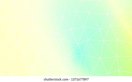 Abstract polygonal template. Design for flyer, wallpaper, presentation, paper. Vector illustration. Creative gradient color