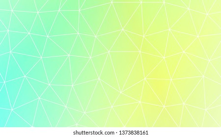 Abstract polygonal template. Design for flyer, wallpaper, presentation, paper. Vector illustration. Creative gradient color