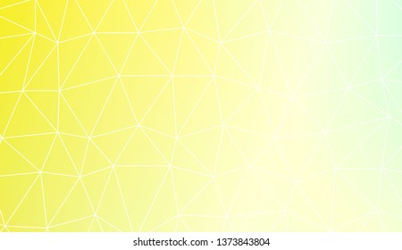 Abstract polygonal template. Design for flyer, wallpaper, presentation, paper. Vector illustration. Creative gradient color