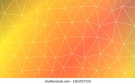 Abstract polygonal template. Modern pattern for a brand book. Vector illustration. Creative gradient color