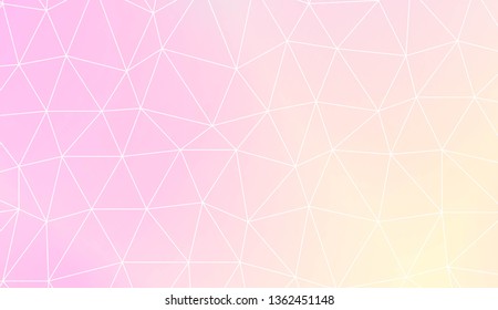 Abstract polygonal template. Modern pattern for a brand book. Vector illustration. Creative gradient color