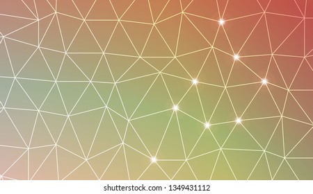 Abstract polygonal template. Texture for your design. Vector illustration. Light Gradient Abstract Background