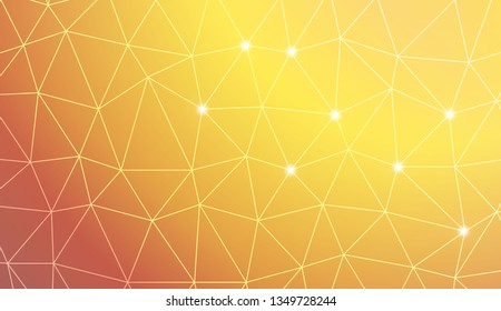 Abstract polygonal template. Texture for your design. Vector illustration. Light Gradient Abstract Background
