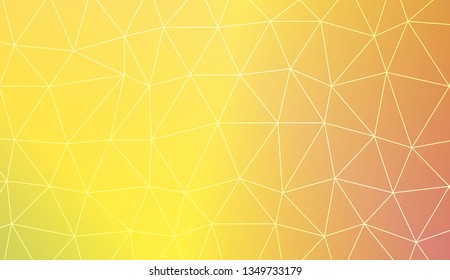 Abstract polygonal template. Texture for your design. Vector illustration. Light Gradient Abstract Background