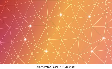 Abstract polygonal template. Texture for your design. Vector illustration. Light Gradient Abstract Background