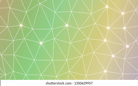 Abstract polygonal template. Texture for your design. Vector illustration. Light Gradient Abstract Background