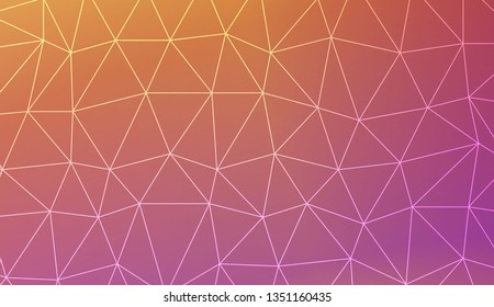 Abstract polygonal template. Texture for your design. Vector illustration. Light Gradient Abstract Background