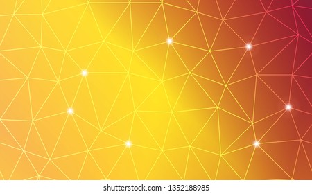 Abstract polygonal template. Texture for your design. Vector illustration. Light Gradient Abstract Background
