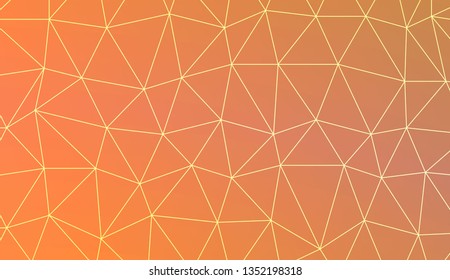 Abstract polygonal template. Texture for your design. Vector illustration. Light Gradient Abstract Background