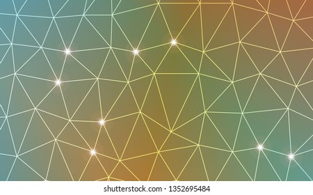 Abstract polygonal template. Texture for your design. Vector illustration. Light Gradient Abstract Background