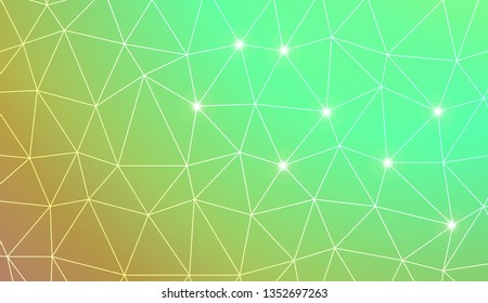 Abstract polygonal template. Texture for your design. Vector illustration. Light Gradient Abstract Background