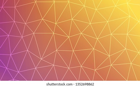 Abstract polygonal template. Texture for your design. Vector illustration. Light Gradient Abstract Background
