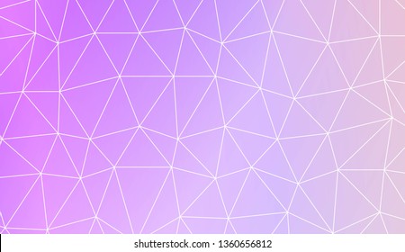 Abstract polygonal template. Texture for your design. Vector illustration. Light Gradient Abstract Background