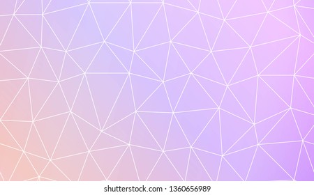 Abstract polygonal template. Texture for your design. Vector illustration. Light Gradient Abstract Background