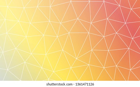 Abstract polygonal template. Texture for your design. Vector illustration. Light Gradient Abstract Background