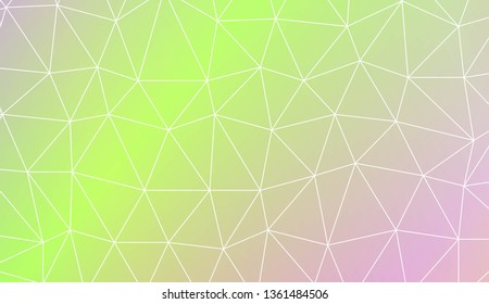 Abstract polygonal template. Texture for your design. Vector illustration. Light Gradient Abstract Background