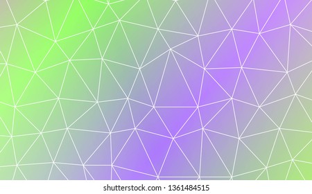Abstract polygonal template. Texture for your design. Vector illustration. Light Gradient Abstract Background