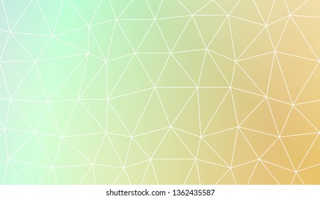 Abstract polygonal template. Texture for your design. Vector illustration. Light Gradient Abstract Background